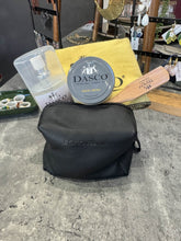 Φόρτωση εικόνας στο εργαλείο προβολής Συλλογής, Black leather bag with Dasco shoe cream on a concrete surface