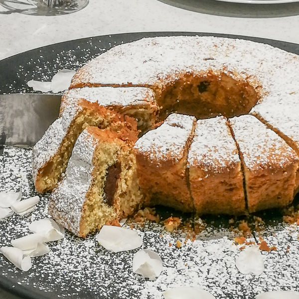 NEVER MIND THE NUTELLA RING CAKE – LOOK AT THE PLATTER
